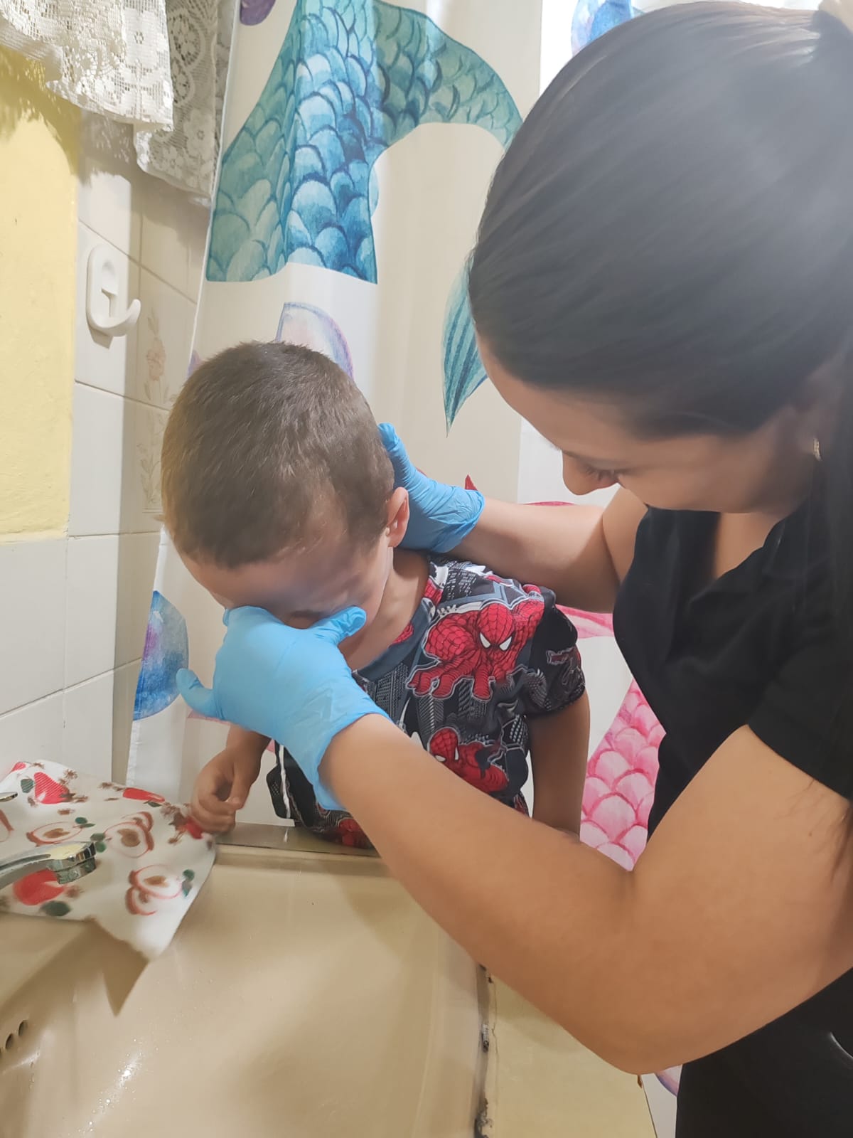 Lavado nasal pediátrico profesional